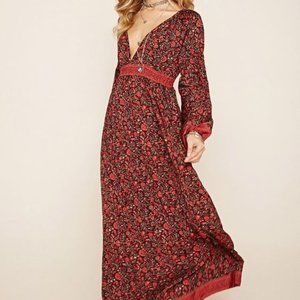 RAGA RED Boho Maxi Dress